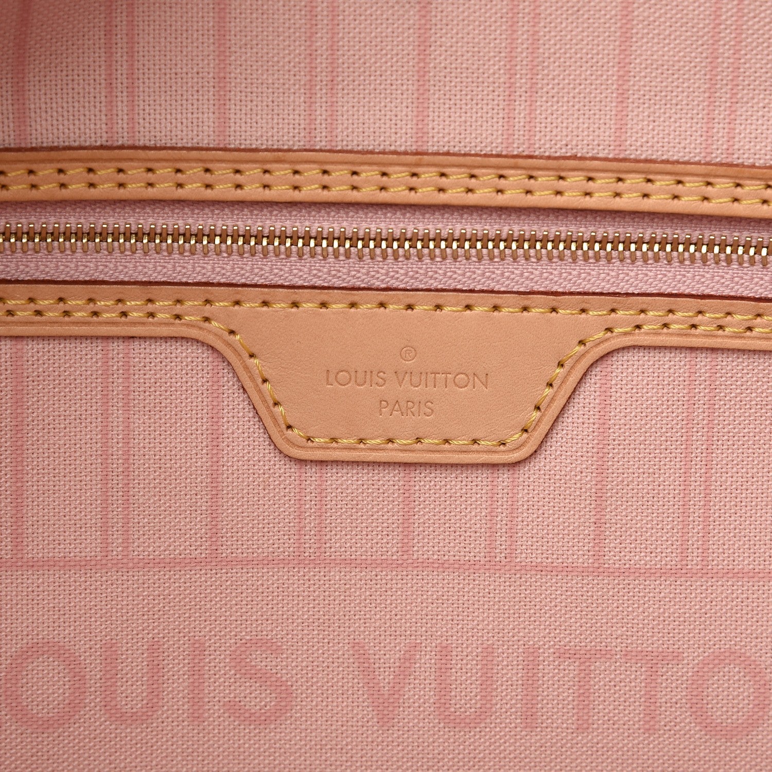 Louis Vuitton Damier Azur Neo Neverfull MM Rose Ballerine 7 of 13