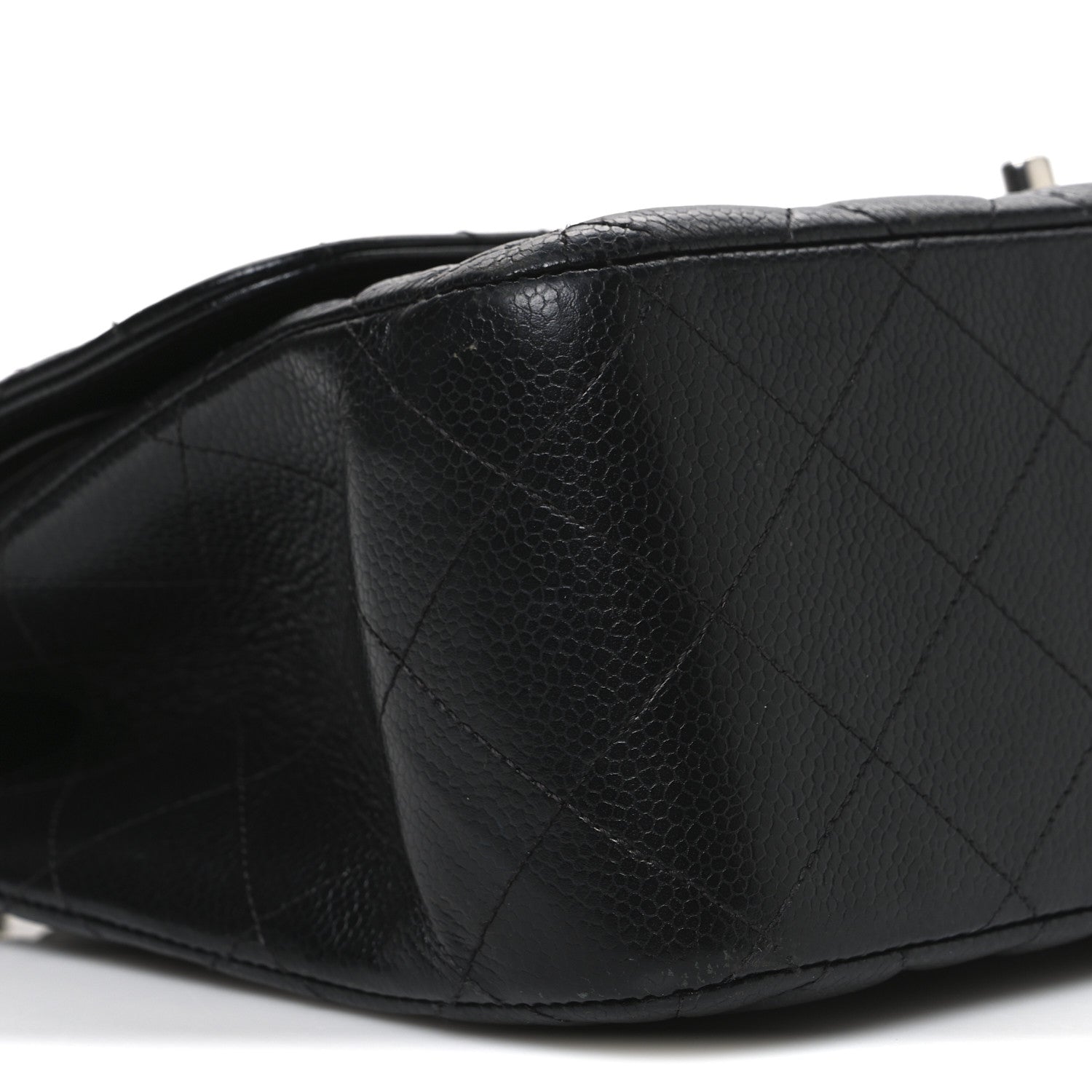 Chanel Caviar Quilted Jumbo Double Flap Black 9 of 13