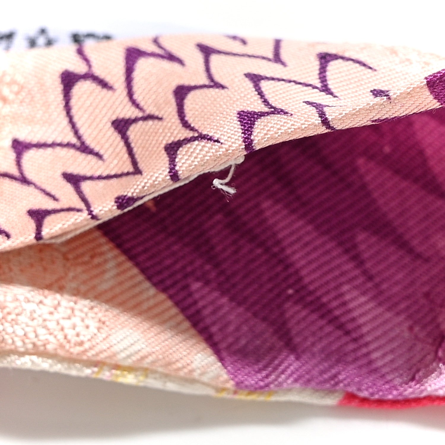 Hermes Silk All Over Marble Silk Twilly Rose Multicolor Ocre 5 of 5