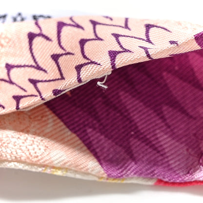 Hermes Silk All Over Marble Silk Twilly Rose Multicolor Ocre 5 of 5