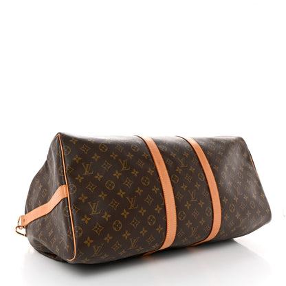 Louis Vuitton Monogram Keepall Bandouliere 55 3 of 14