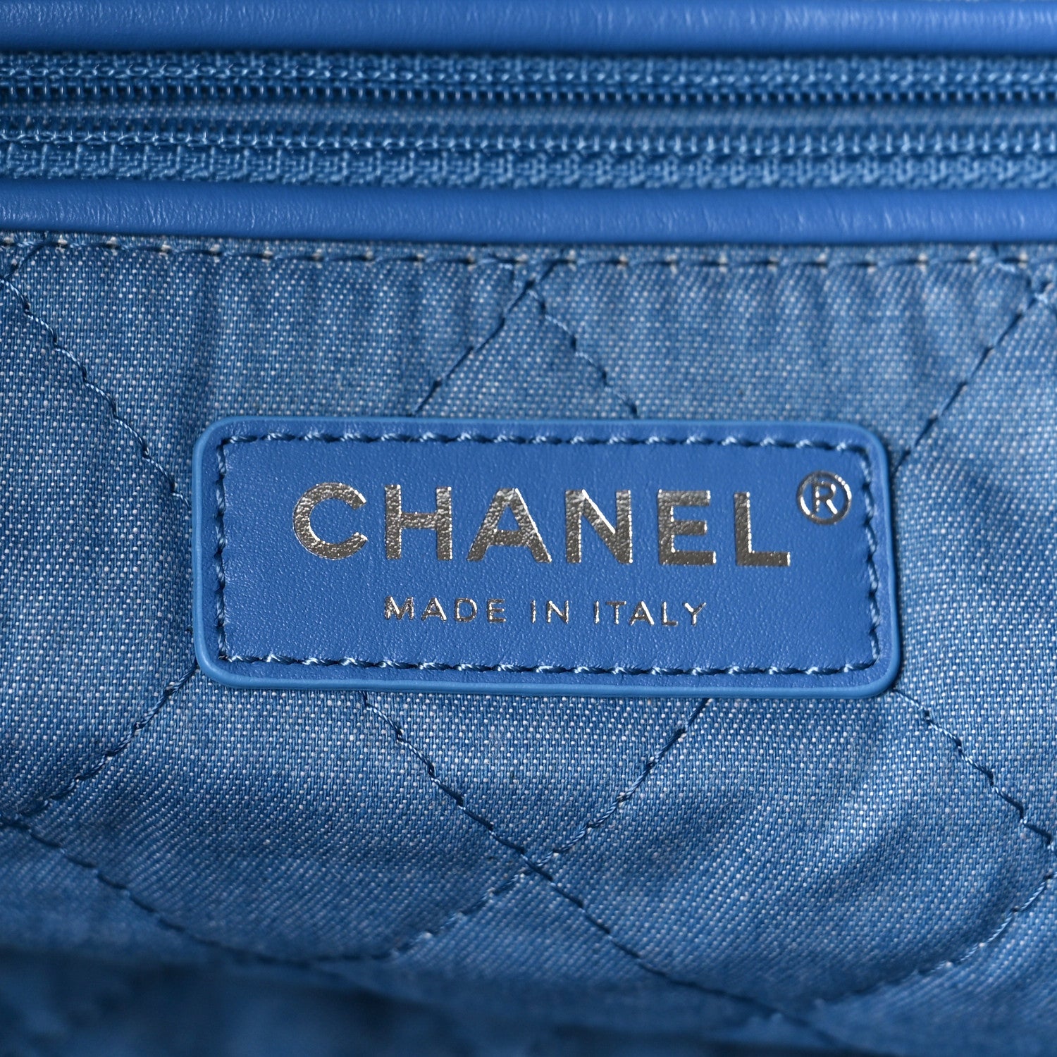 Chanel Denim Sequin Chanel 22 Blue 7 of 10
