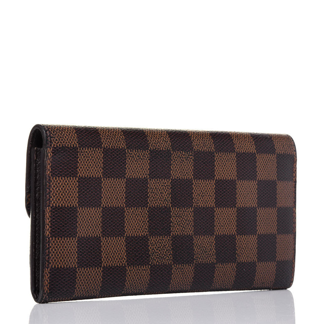 Louis Vuitton Damier Ebene Emilie Wallet 3 of 15