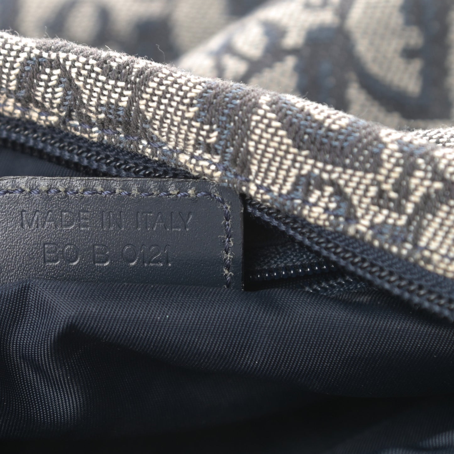 Monogram Messenger Navy