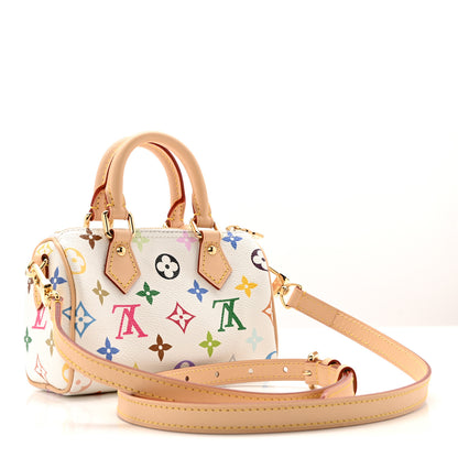 Louis Vuitton LV X TM Monogram Multicolor Nano Speedy White 3 of 11