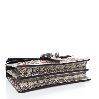 Gucci GG Supreme Monogram Elaphe Elephant Embroidered Small Dionysus Shoulder Bag 4 of 9