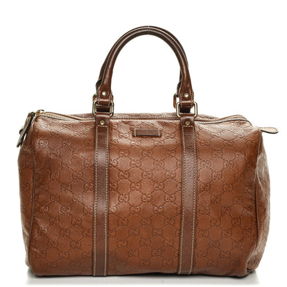 Gucci Guccissima Medium Joy Boston Brown 1 of 6