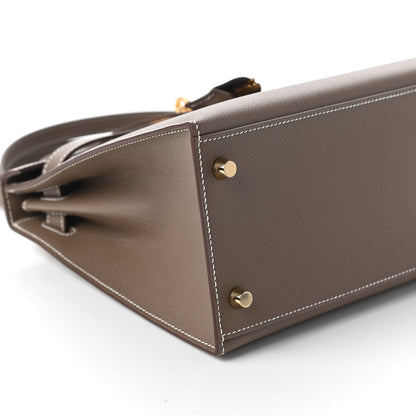 Hermes Epsom Kelly Sellier 28 Etoupe 6 of 11