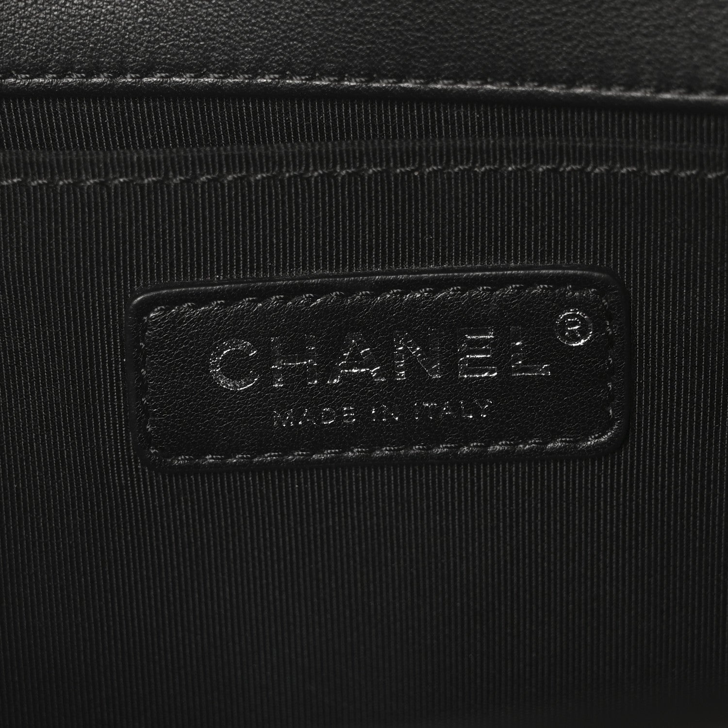 Chanel Lambskin Quilted Medium Boy Flap Black 6 of 10