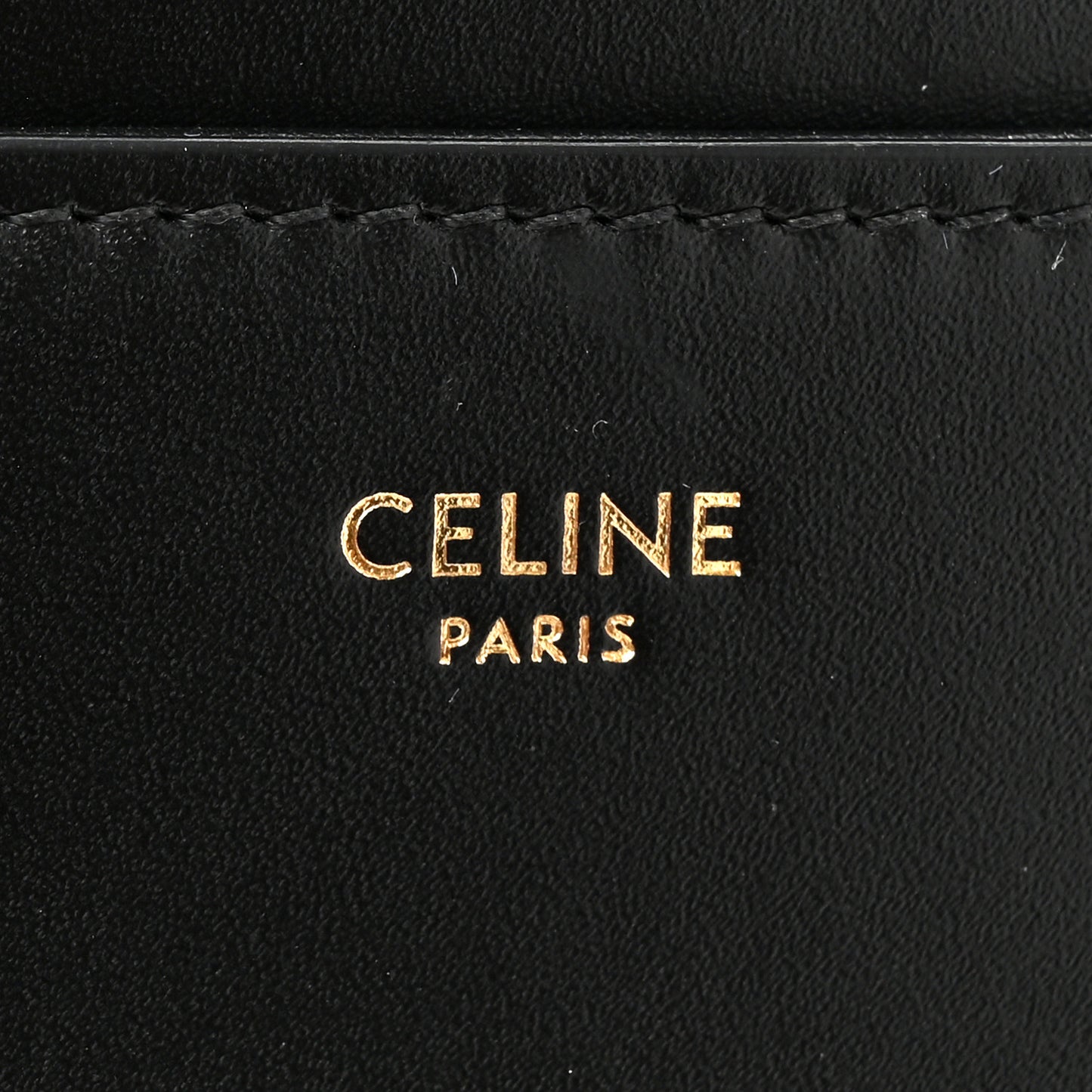 Satinated Calfskin Medium Besace 16 Black