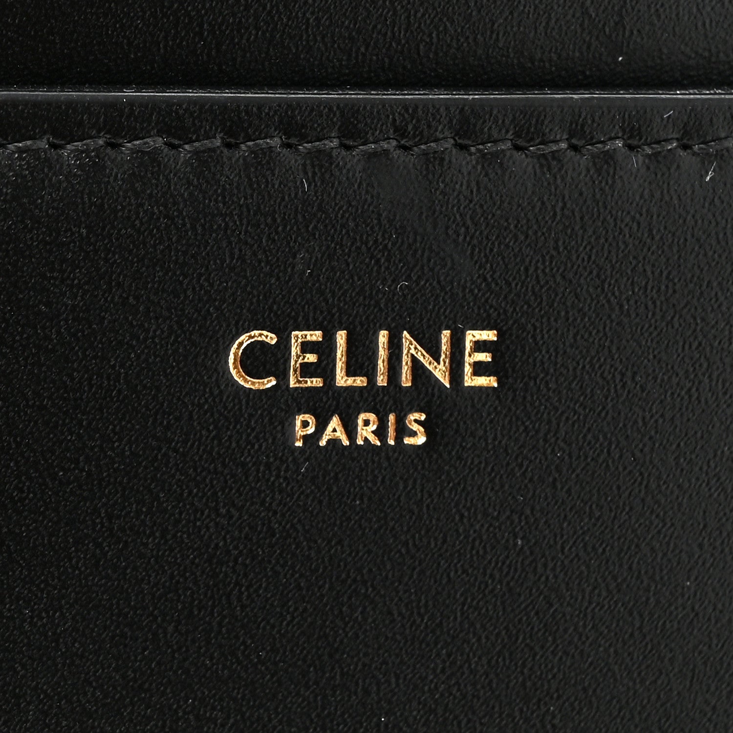 Celine Satinated Calfskin Medium Besace 16 Black 6 of 14