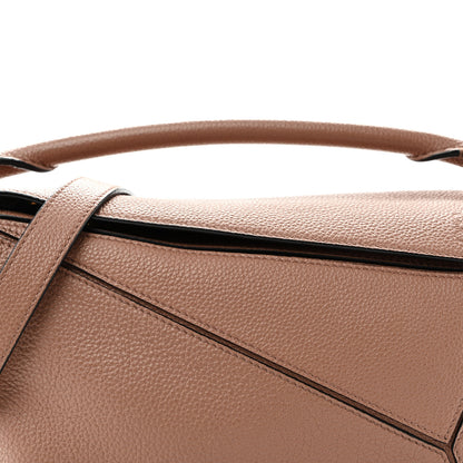 Loewe Grained Calfskin Small Puzzle Bag Dark Blush 7 of 12