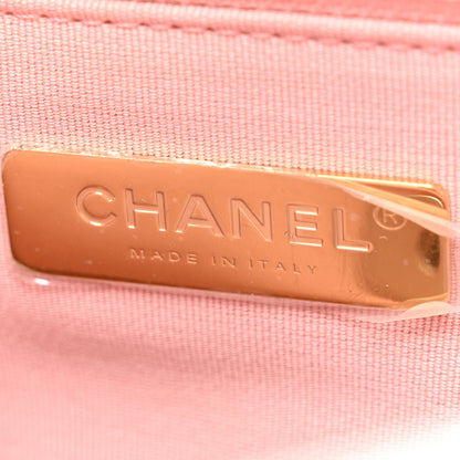 Chanel Lambskin Quilted Medium Chanel 19 Flap Light Pink 6 of 10