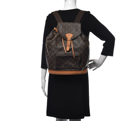 Louis Vuitton Monogram Montsouris GM Backpack 2 of 23
