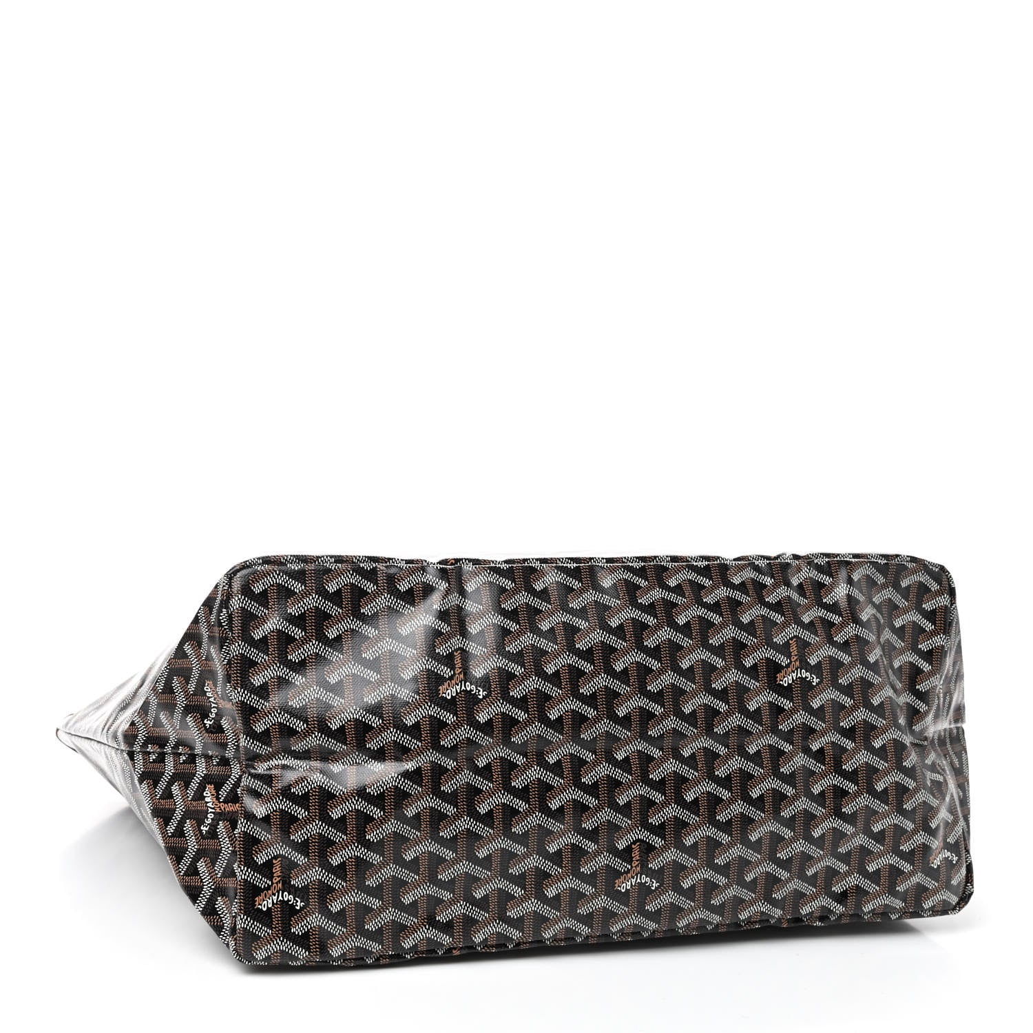 Goyard Goyardine Saint Louis GM Black Gold 5 of 10