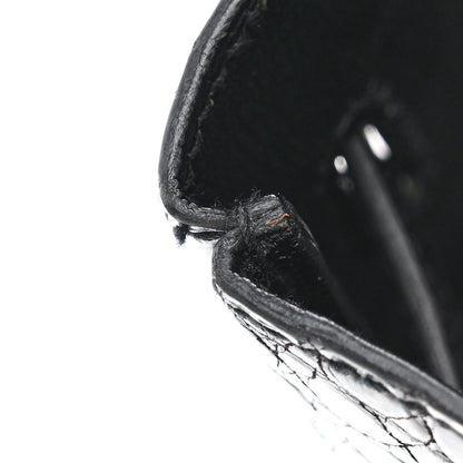 Hermes Shiny Porosus Crocodile Birkin 35 Black 11 of 14