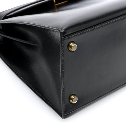 Hermes Box Kelly Sellier 28 Black 9 of 10