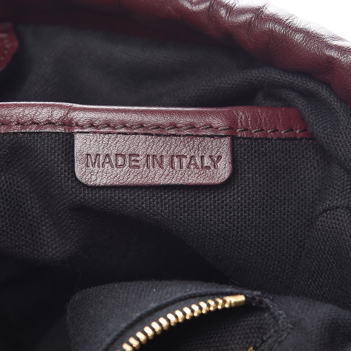 Calfskin House Check Little Crush Deep Claret