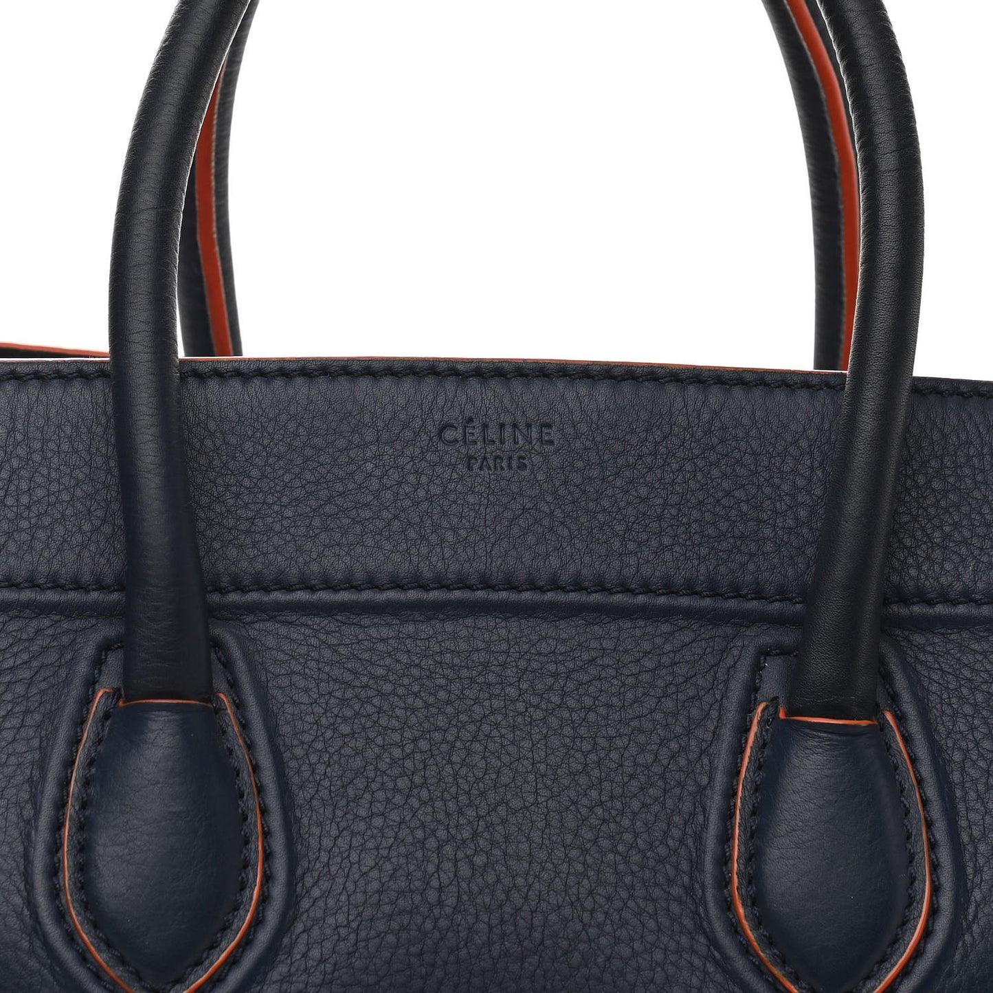 Supple Calfskin Medium Phantom Luggage Midnight