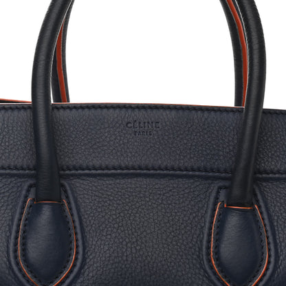 Celine Supple Calfskin Medium Phantom Luggage Midnight 7 of 14