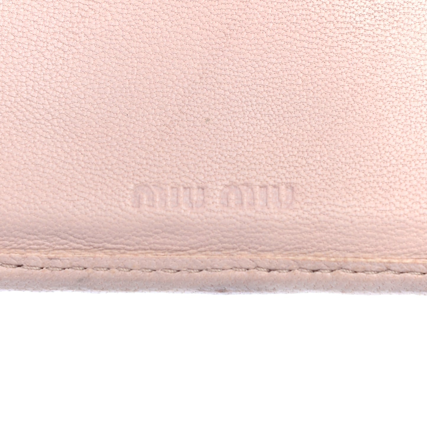Nappa Matelasse Flap Wallet Cammeo