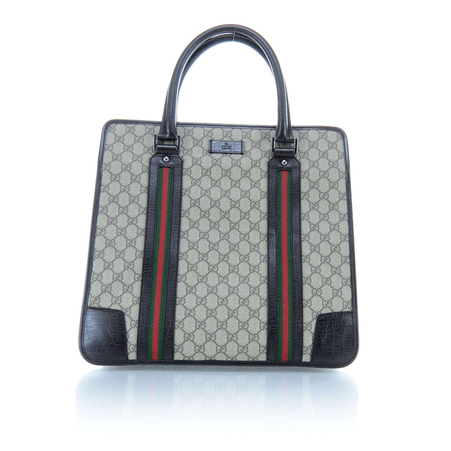 Monogram Large Web Tote Bag