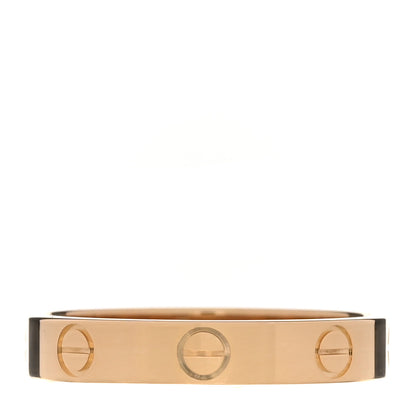 Cartier 18K Yellow Gold 3.5mm LOVE Wedding Band Ring 56 7.5 1 of 6