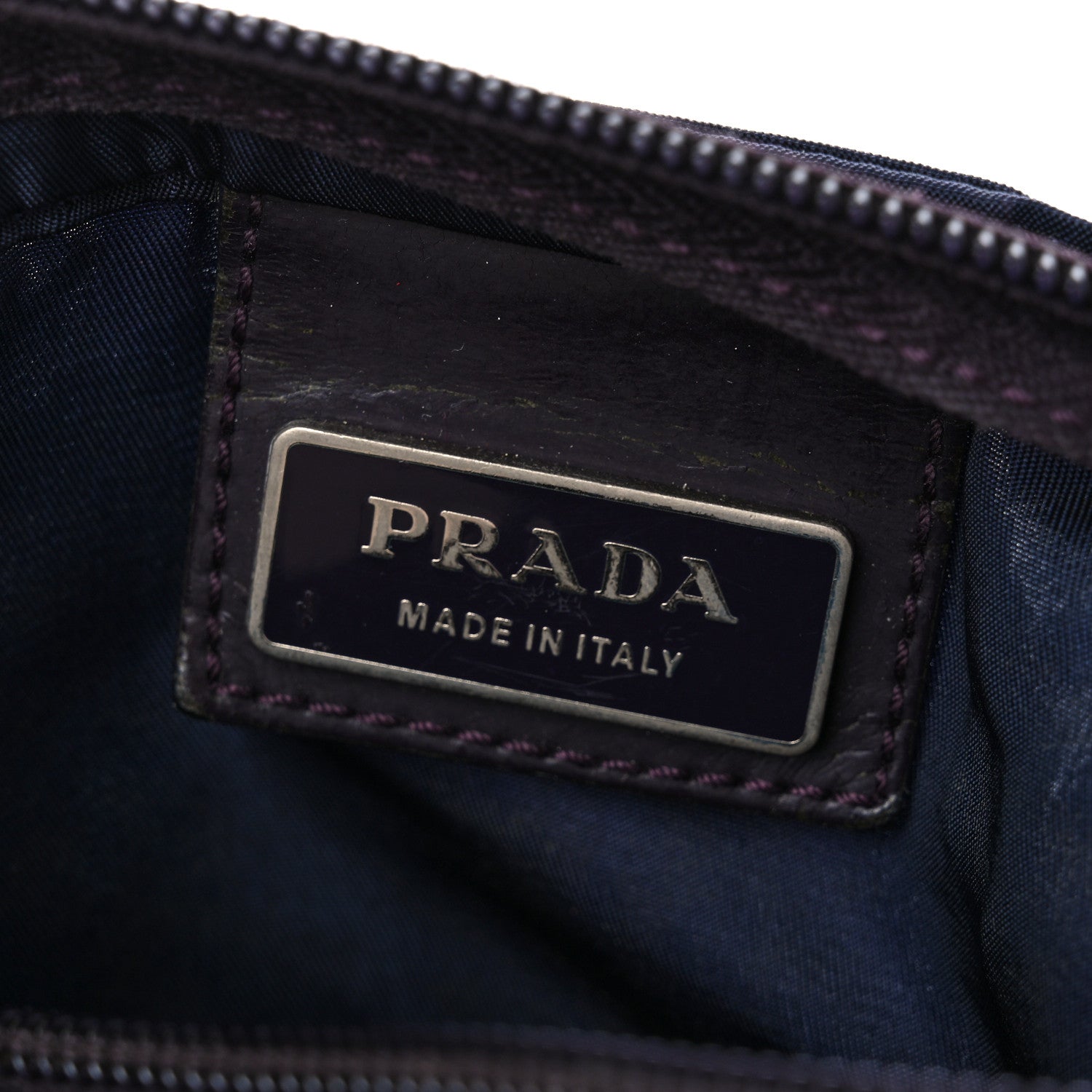 Prada Nylon Vela Flat Messenger Bag Royal 6 of 12