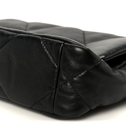 Chanel Lambskin Quilted Medium Chanel 19 Flap Black 10 of 10