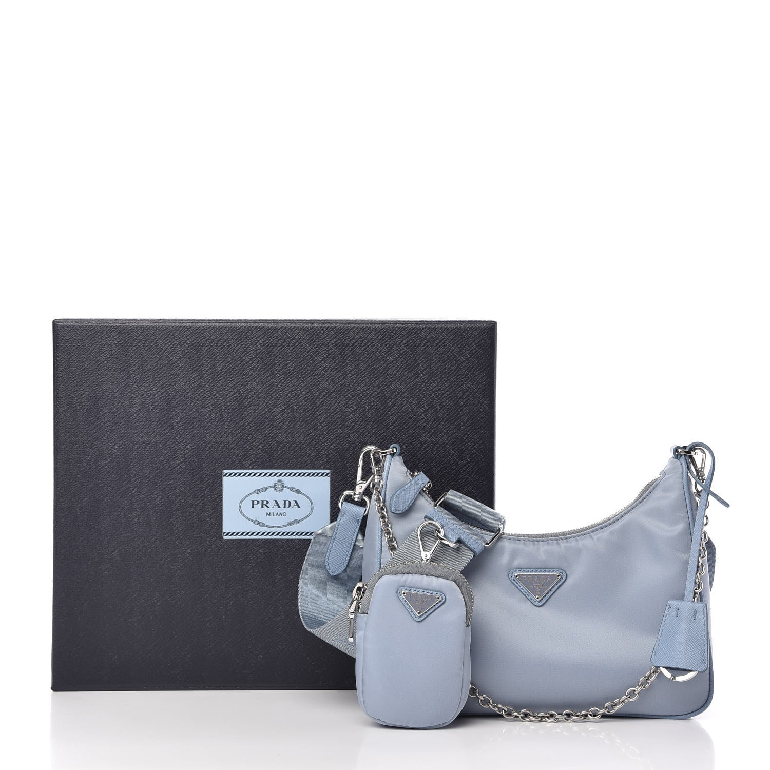 Prada Nylon Re-Edition 2005 Shoulder Bag Astrale 10 of 10