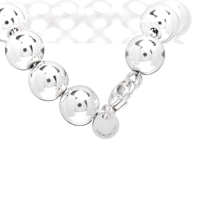 Tiffany Sterling Silver 10mm HardWear Ball Bracelet 4 of 4