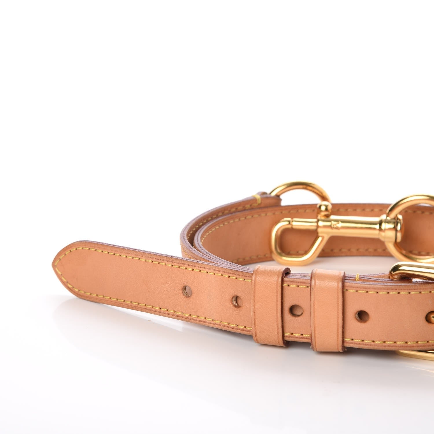 Louis Vuitton Vachetta 25mm Adjustable Shoulder Strap VVN 3 of 8