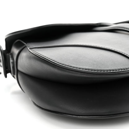 Christian Dior Ultra Matte Calfskin Saddle Bag Black 8 of 10