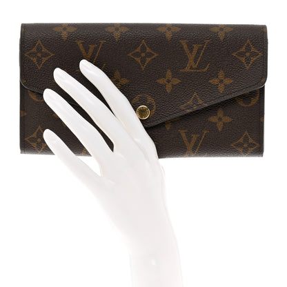 Louis Vuitton Monogram Sarah Wallet NM 2 of 8