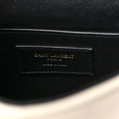 Saint Laurent SAINT LAUREN Lambskin Matelasse Small Vicky Chain Bag White 7 of 10