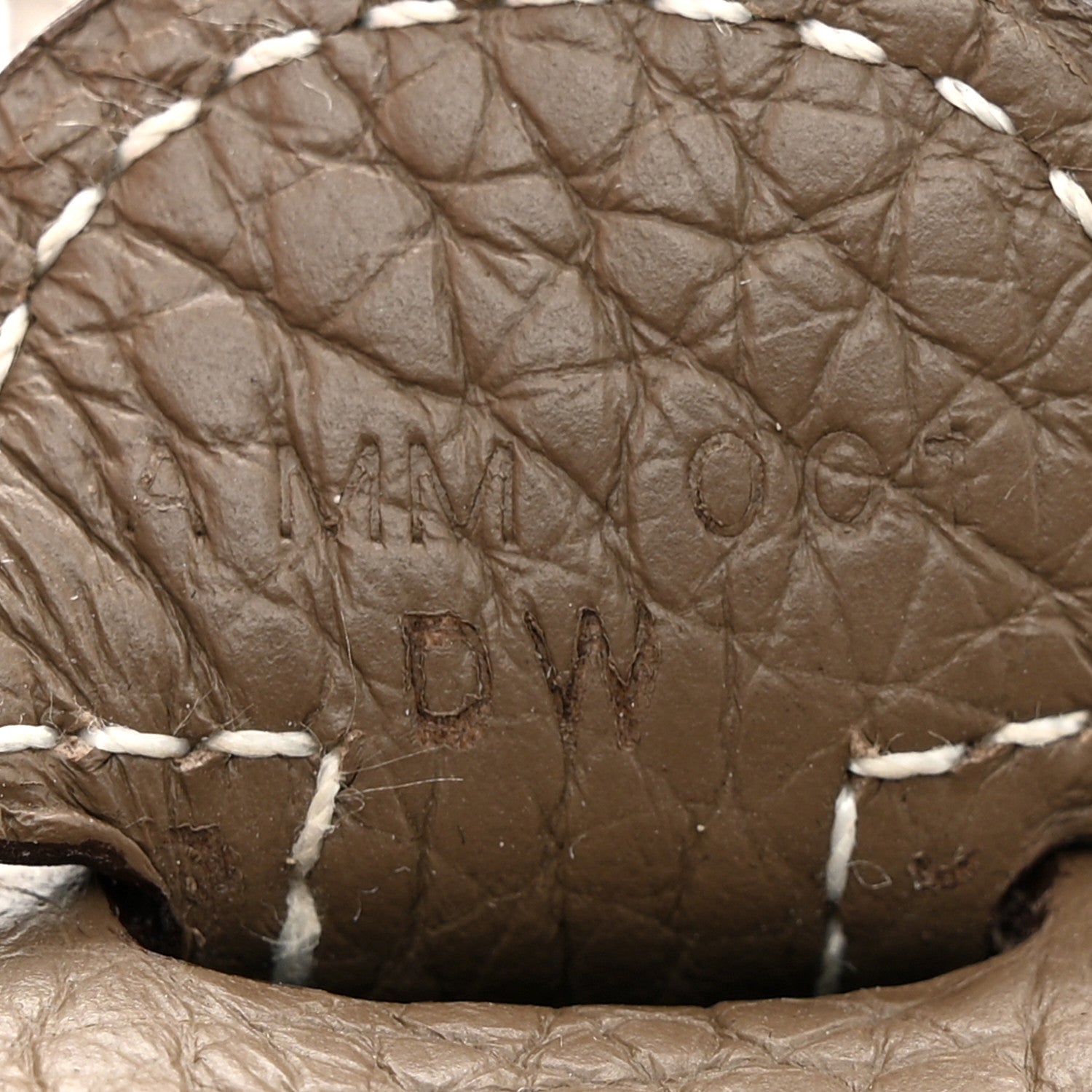 Hermes Taurillon Clemence Evelyne III PM Etoupe 7 of 11
