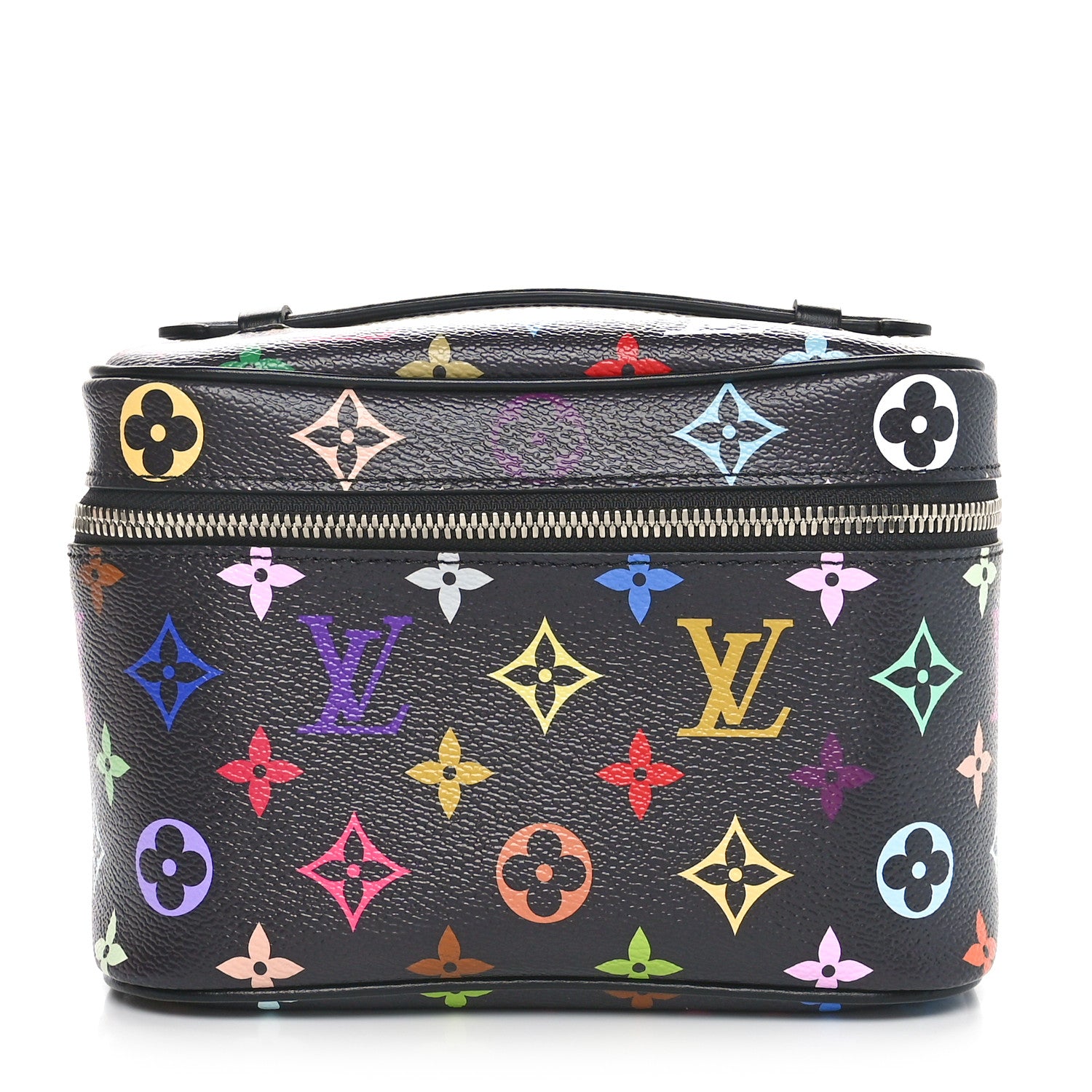 Louis Vuitton LV X TM Monogram Multicolor Nice Mini Black 1 of 10