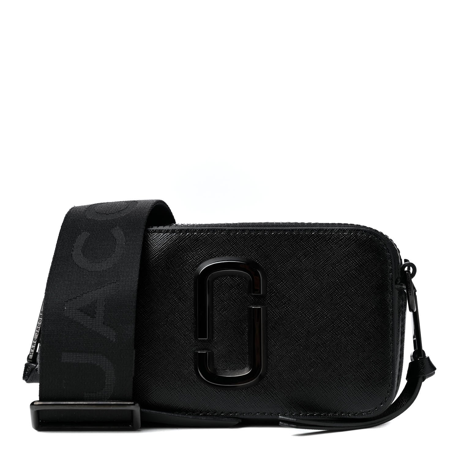 Marc Jacobs Saffiano Snapshot Camera Bag Black 1 of 5