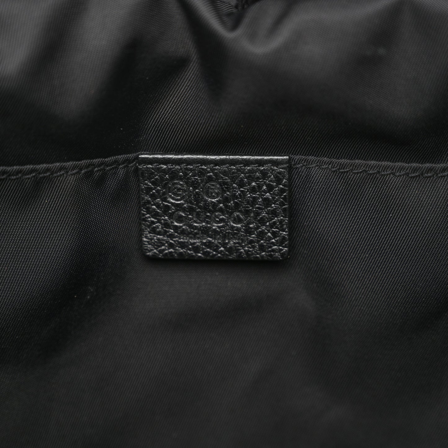 Nylon Monogram Medium Light Single Buckle Backpack Black