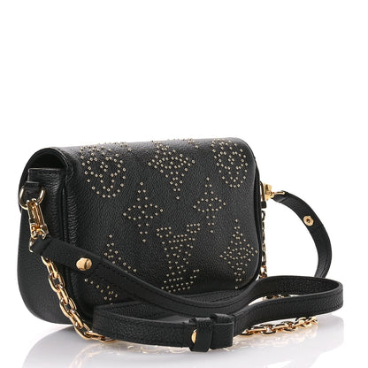 Louis Vuitton Empreinte Giant Studded Ivy Wallet On Chain Black 3 of 9