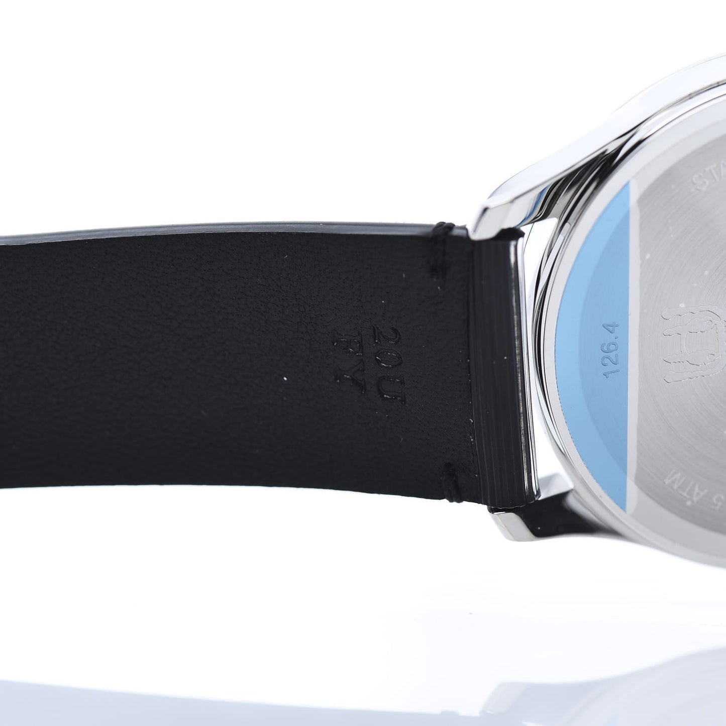 Stainless Steel Calfskin 38mm G-Timeless Bee Star Hologram Quartz Watch Black