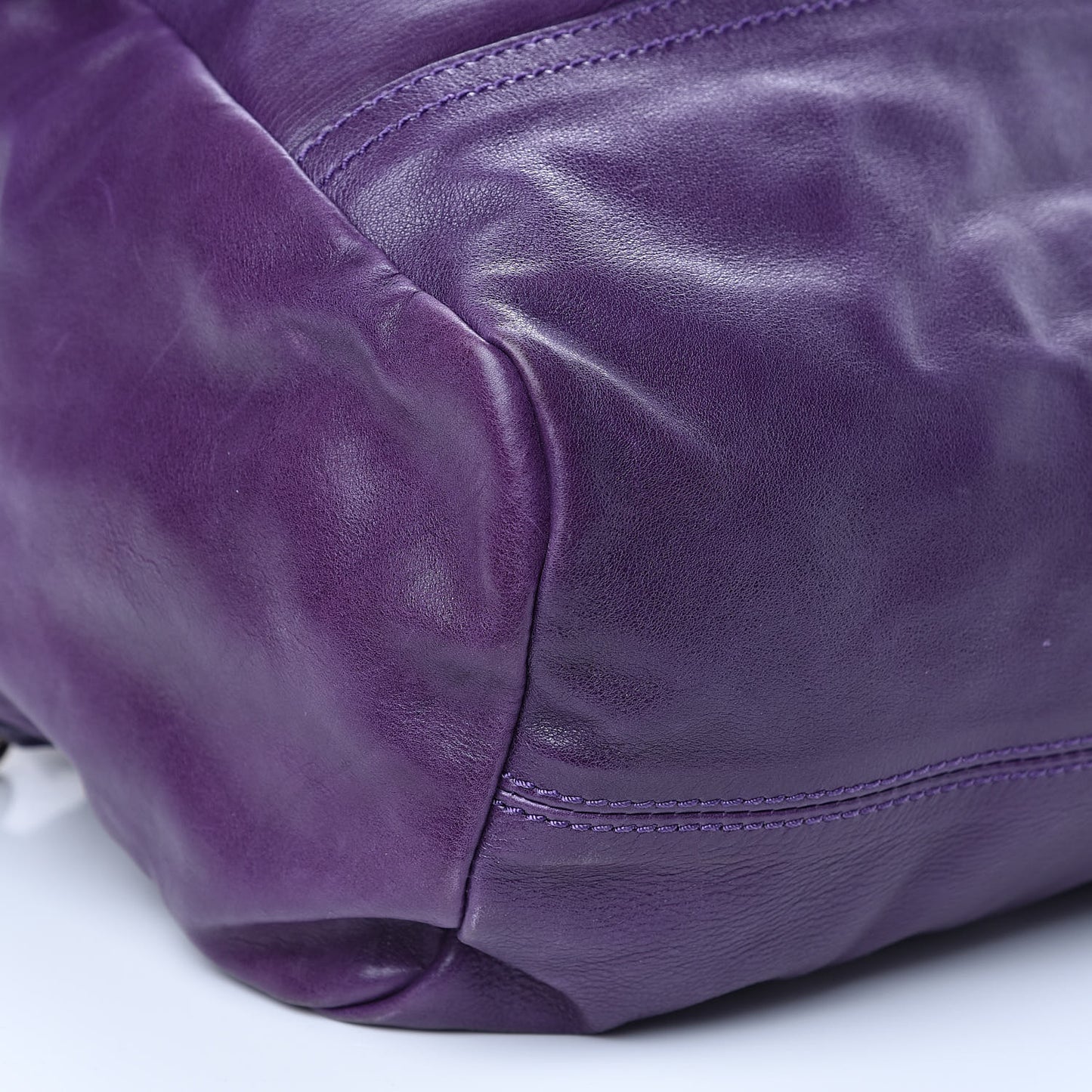 Calfskin Medium Pandora Dark Violet