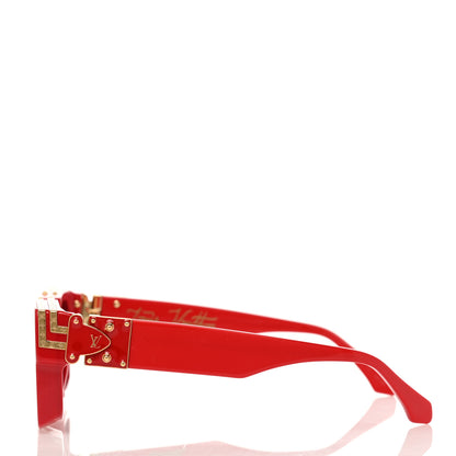 Louis Vuitton Acetate 1.1 Millionaires Z1169E Sunglasses Red 3 of 7