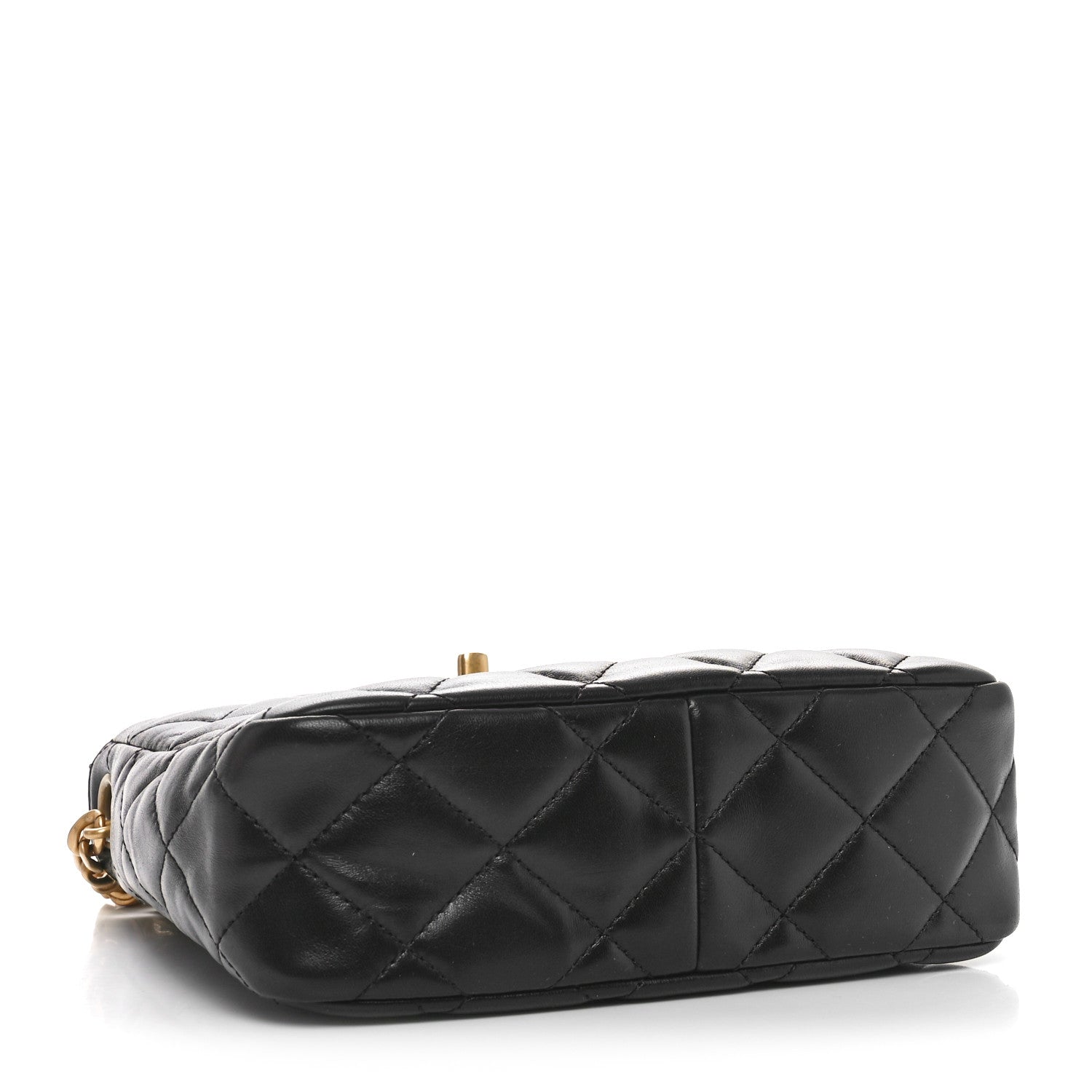 Chanel Lambskin Quilted Pillow Crush Hobo Black 4 of 10
