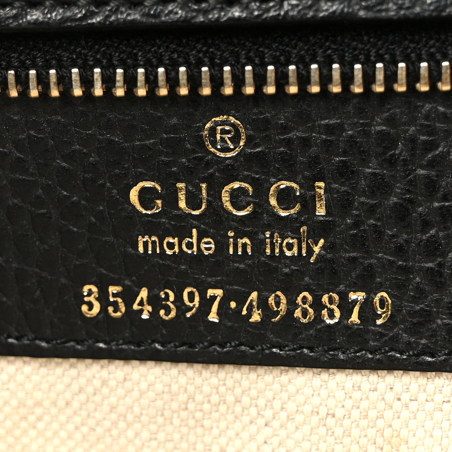 Pebbled Calfskin Medium Swing Tote Black