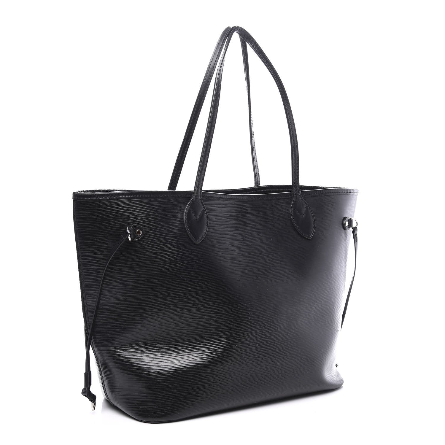 Louis Vuitton Epi Neverfull MM Black 3 of 12