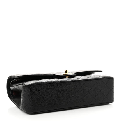 Chanel Caviar Quilted Medium Double Flap Black 4 of 11