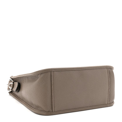 Prada Vitello Daino Soft Hobo Messenger Bag Argilla 4 of 9