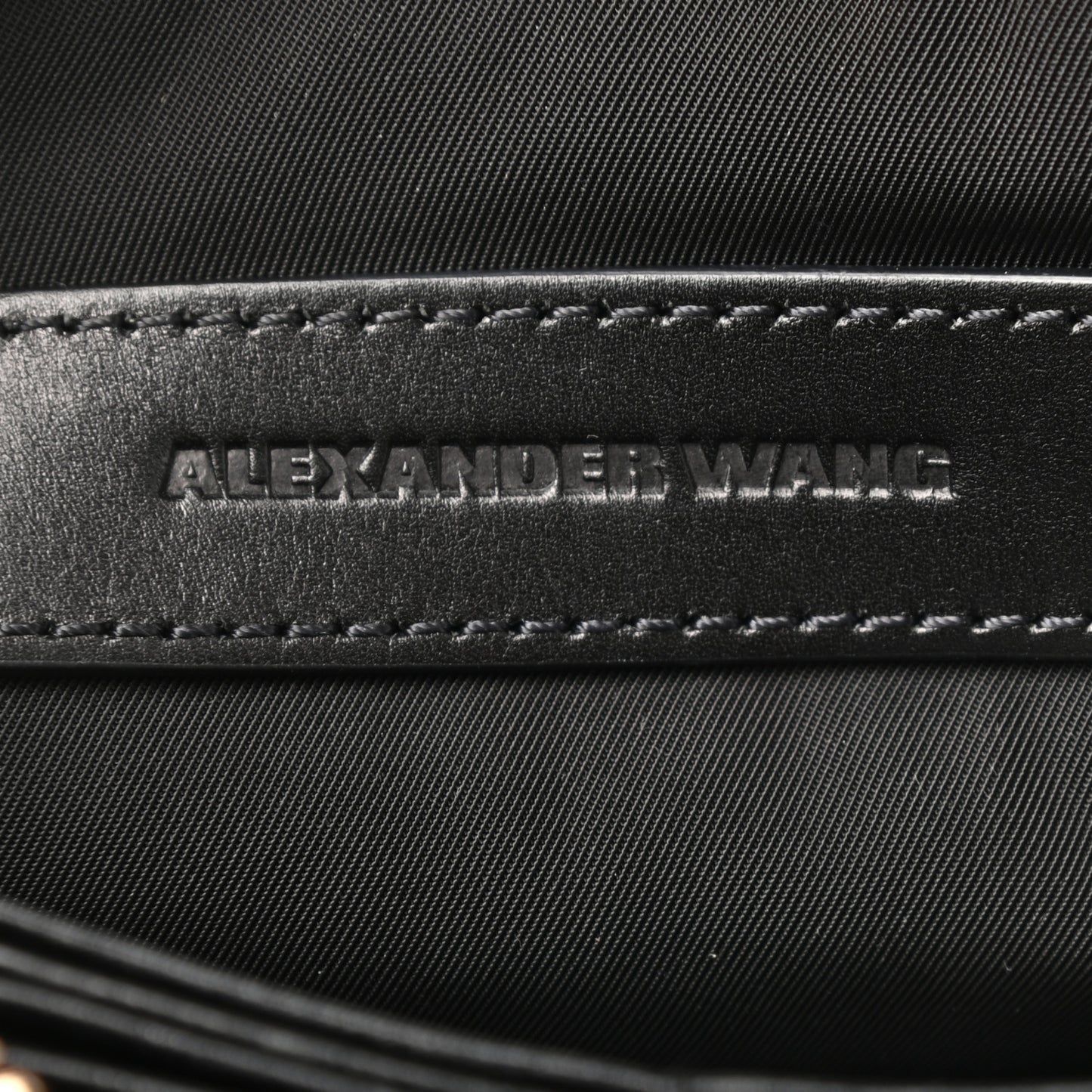 Pebbled Lambskin Large Fumo Wallet Black