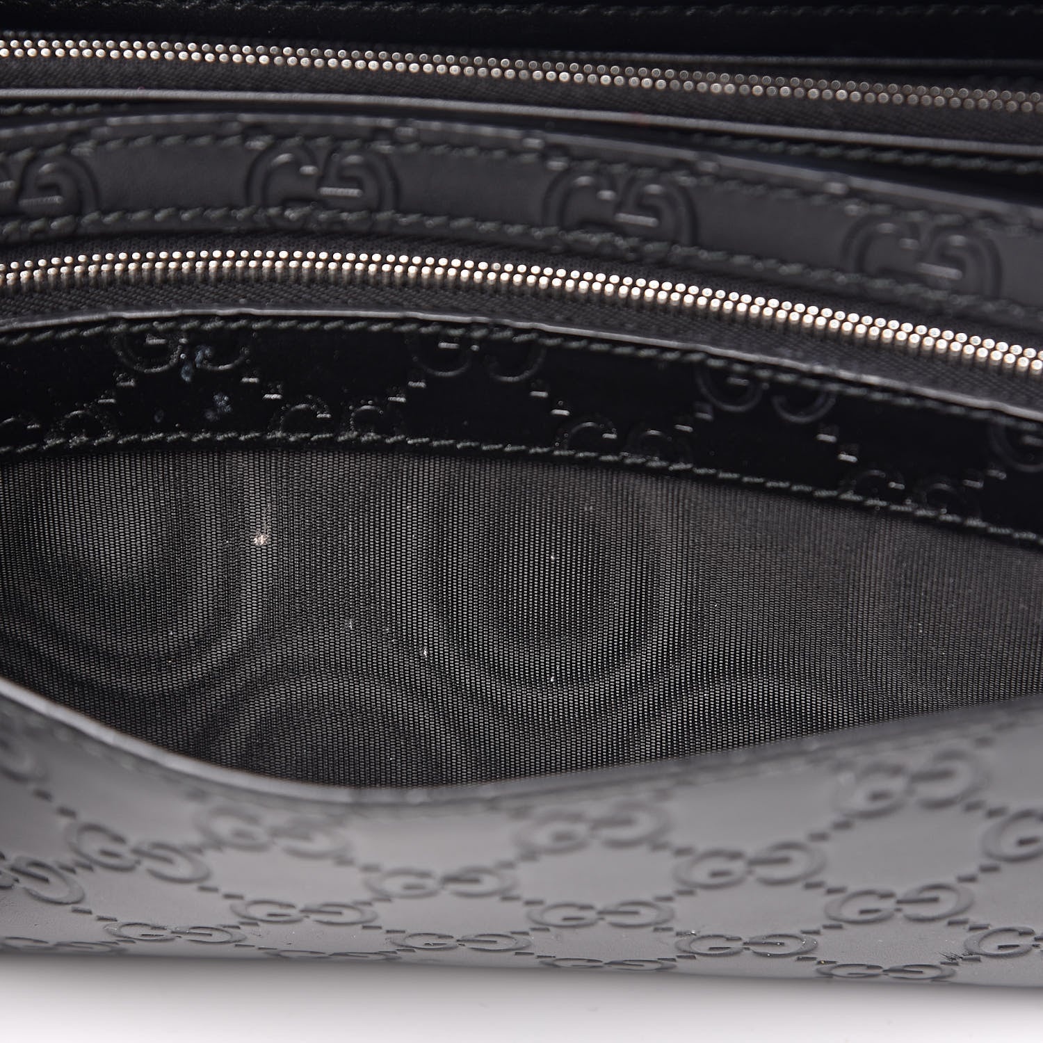 Gucci Guccissima Clutch Black 10 of 11